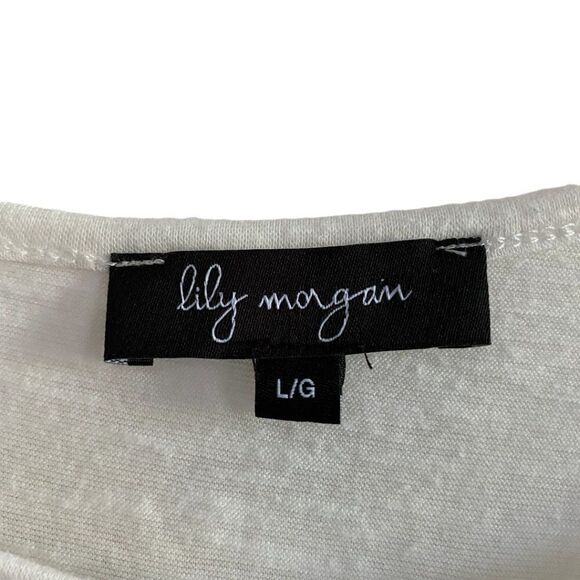 Lily Morgan Women's Creme Tank Top US Large - Picture 5 of 7